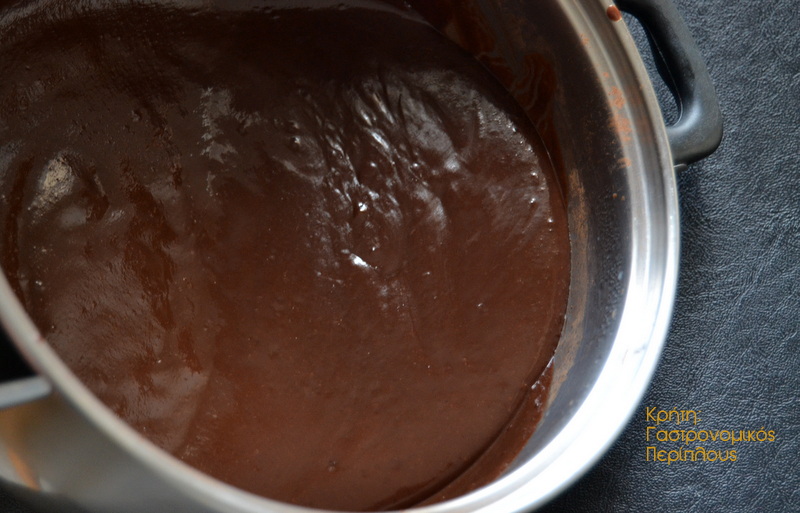 Λικέρ σοκολάτας με ρακή (ή μήπως σιρόπι σοκολάτας ή μήπως γλάσο σοκολάτας;)
