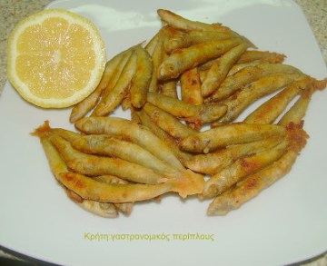 ψαράκια ψάρια τηγανητά μενού 42 κολάζ συνταγές cretangastronomy.gr