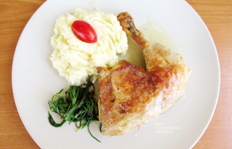 Κοτόπουλο με γιαούρτι στο φούρνο